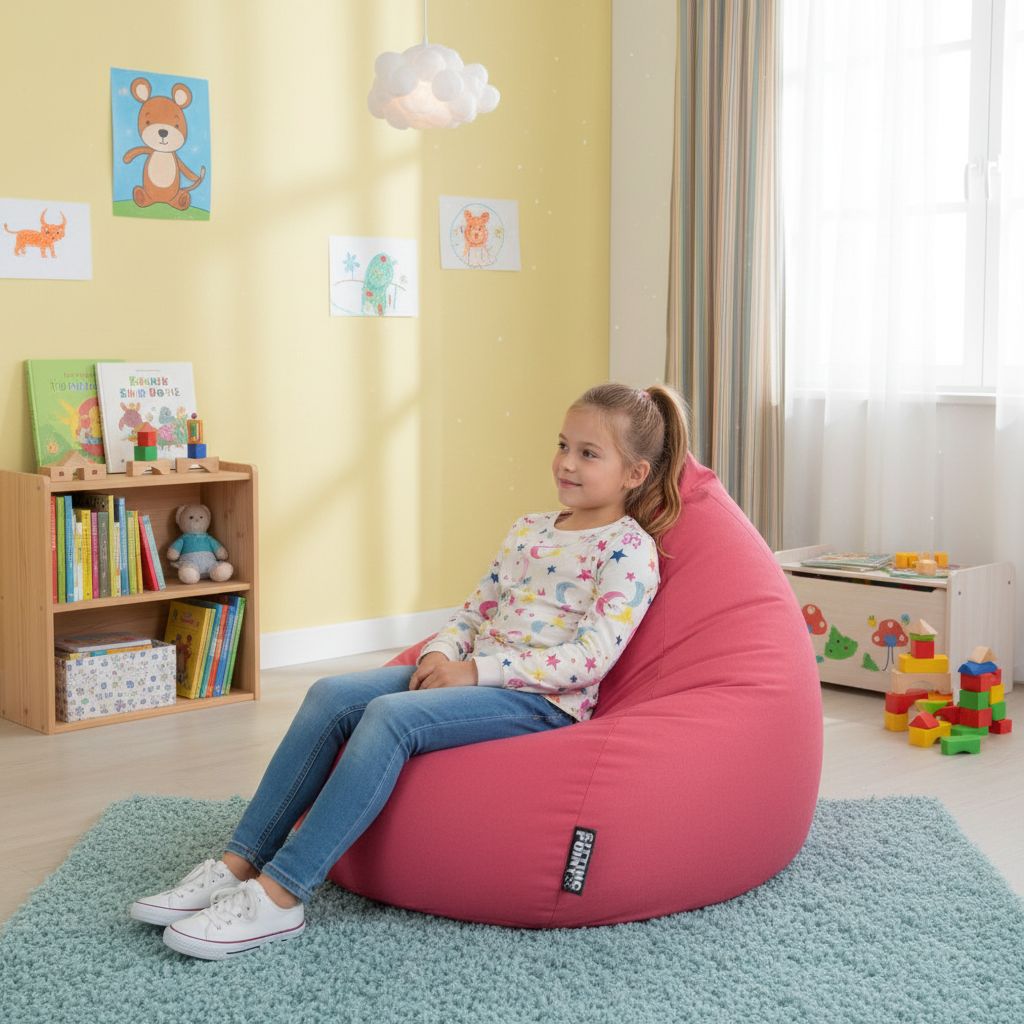 Sitzsack BeanBag Easy XL, pink